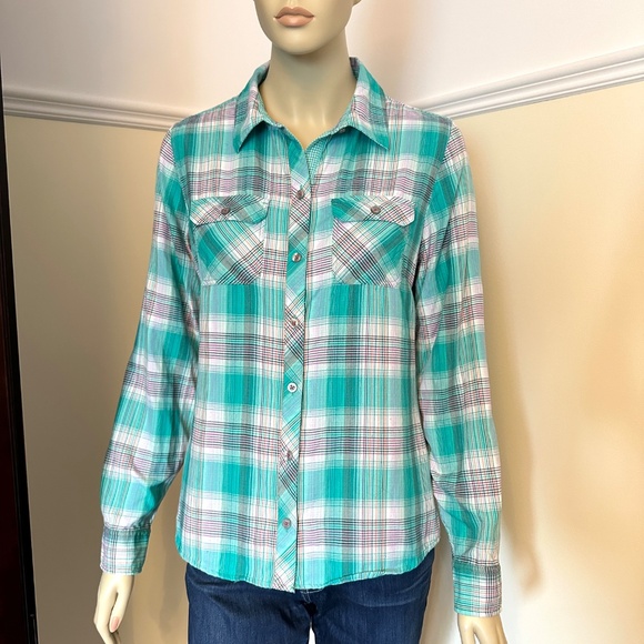 Marmot plaid shirt - Picture 2 of 11